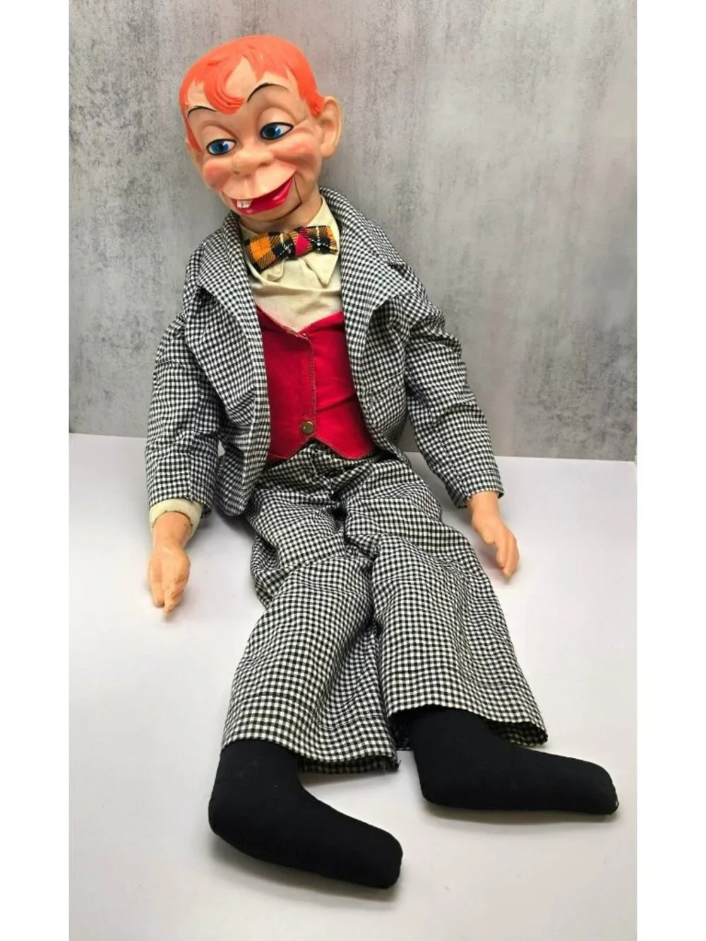 Vintage Ventriloquist Dummy Mortimer Snerd Doll 30